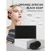 Bamboo Charcoal Black Soap Handmade Soap Bath Soap Body Cleansing Bath Soap