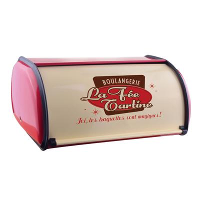 Металлическая хлебница большой вместимости с отличной герметизацией, сохраняющая свежесть, легко моется, контейнер для хлеба