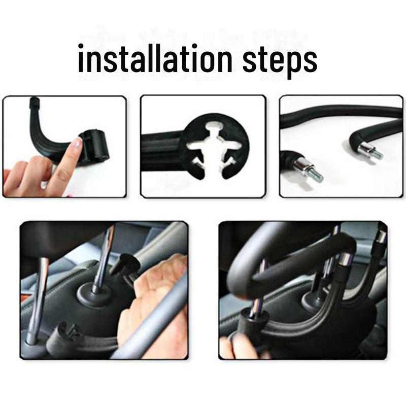 Многофункциональная автомобильная вешалка для одежды со складным крючком для костюма на спинке сиденья. Специализируется на автомобилях.