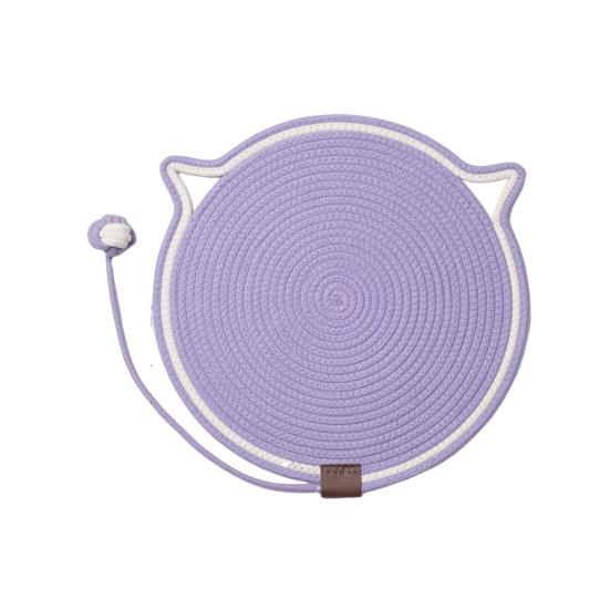 Когтеточка для кошек из натуральной хлопковой веревки, легко моется, многофункциональная, для домашних животных