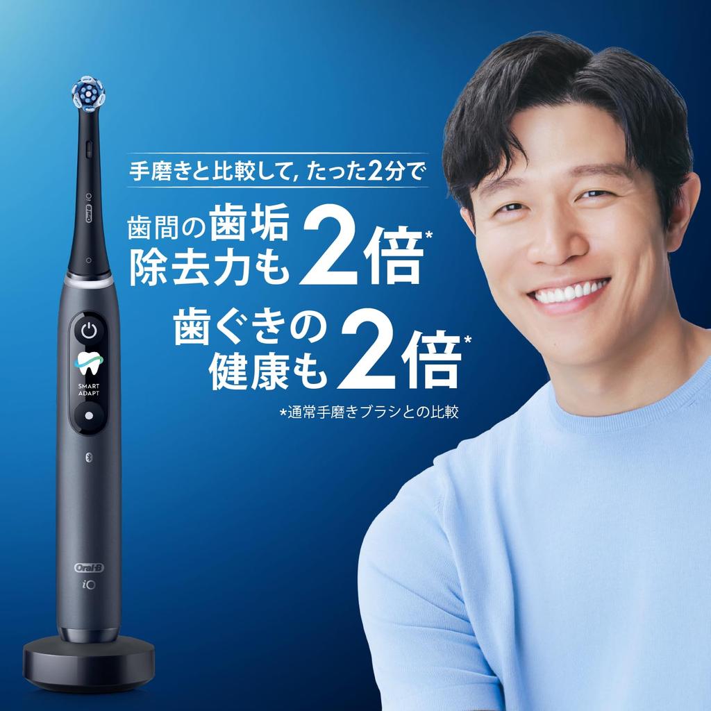 Электрическая зубная щетка Braun Ultimate Electric Toothbrush для iO3S Quiet White Oral-B [Для начинающих] iOG3.1C6.0 WT_H