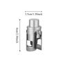 2pcs Built-in Pressure Pump Vacuum Champagne Stopper with Time Stamp Dual-ear Design Champagne Sealer Preservation Reusable