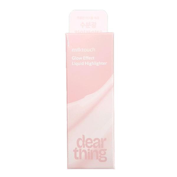 Milk Touch Жидкий хайлайтер Dear Thing с эффектом сияния 02 Pink Beam 4 г