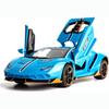 Масштаб 1/32 Lambo LP770-4, литая под давлением модель автомобиля из сплава, игрушечный автомобиль с откатным механизмом, звуком и светом для детей, взрослых, подарочная коллекция