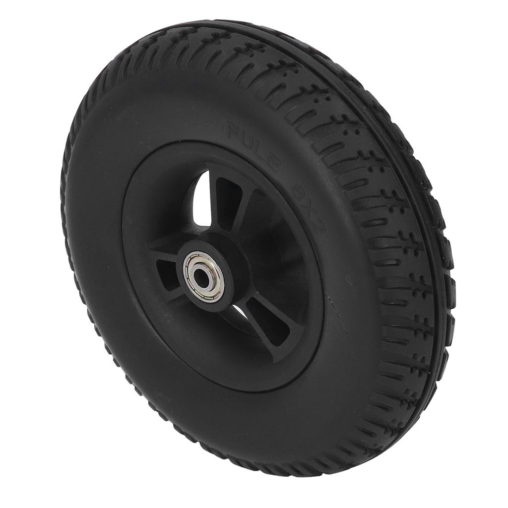 8-дюймовая шина для инвалидной коляски PU противоскользящая взрывозащищенная сильная несущая способность замена колеса