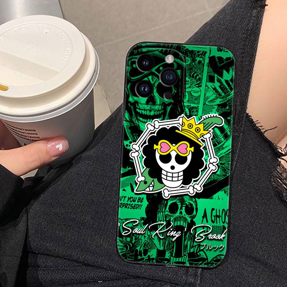 One Piece Luffy Zoro Nami Cover Phone Case For iphone Apple 17 AIR 16E 16 15 14 13 12 11 Pro XR Max 8 7 Plus TPU Case Funda Capa