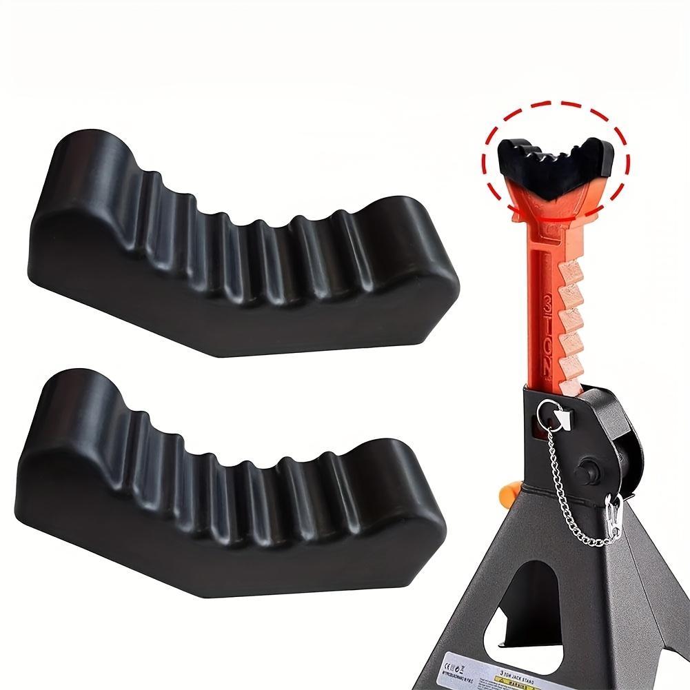2 шт. автомобильные подставки под домкрат с универсальными подъемниками со слотом и резиновыми накладками-адаптерами для поперечины шасси и подъемника для сварочного приспособления