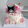 Noumongs C-48 Hello Kitty My Melody Cinna Mall Car Figure Cake Decoration Figure, B, 1 шт., корейский аксессуар для автомобиля