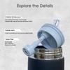 111/711ml Yerba Mate Vacuum Insulated 111 Stainless Steel Portable With Filter Straw For Loose Leaf Tea & Yerba Mate Brewing