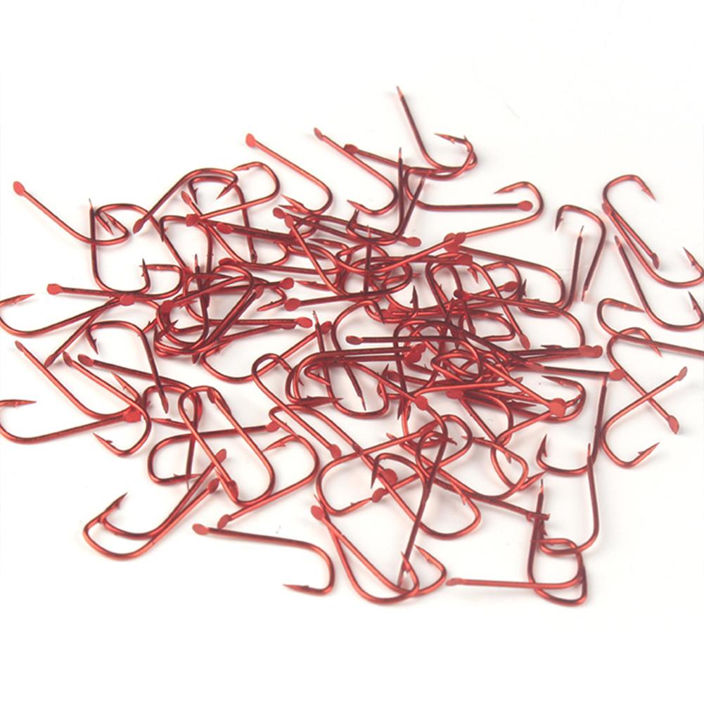 30 Pcs/set Fishing Hooks High Carbon Steel Barbed Fish Hook Fishing Equipment Accessories