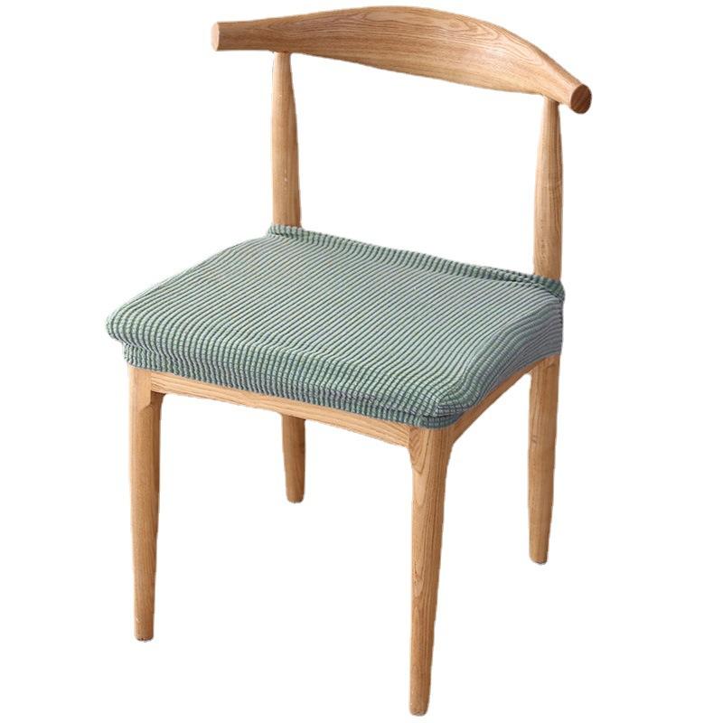 Чехол для обеденного стола и стула, универсальный эластичный современный простой чехол для сиденья без спинки, чехол для подушки для офиса