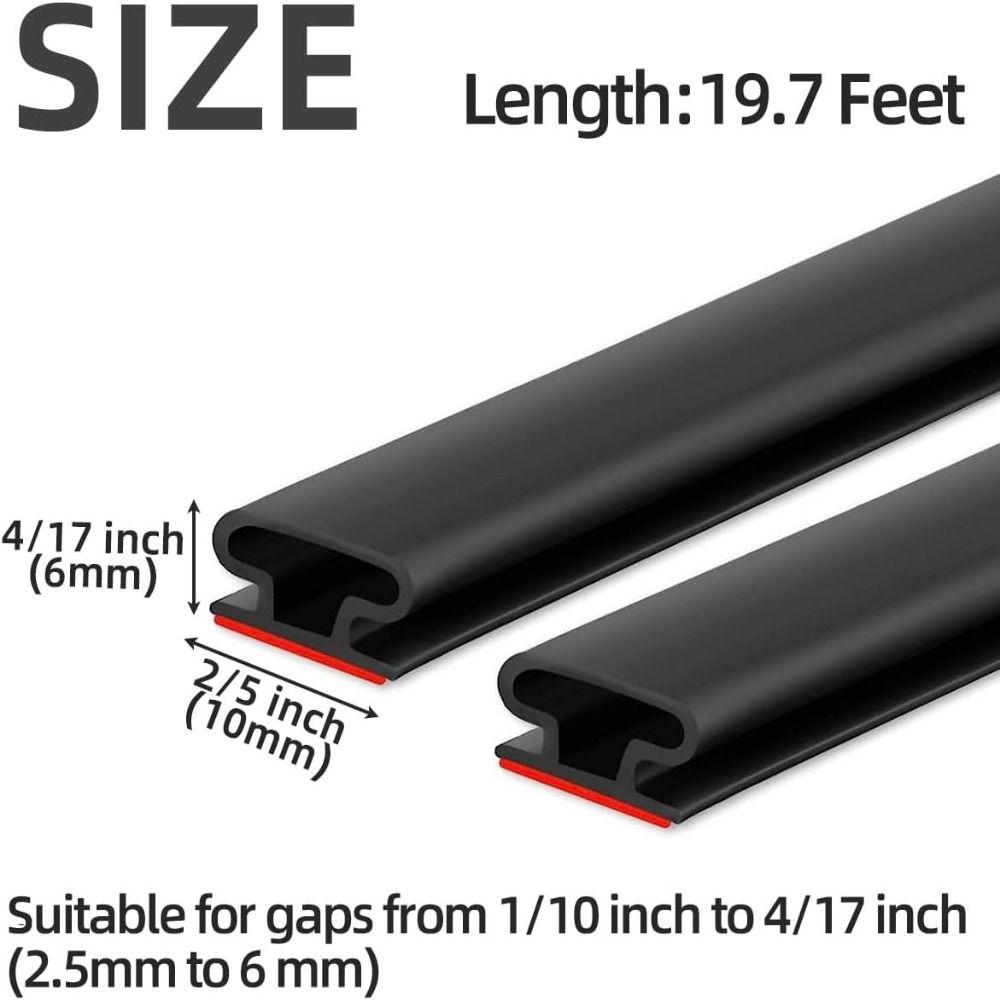 D-образная уплотнительная прокладка для дверей, черная уплотнительная лента для дверей, звукоизоляционные двери и окна