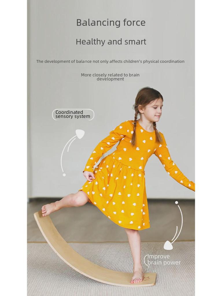 Wooden Double Interactive Indoor Seesaw for Child Sensory Training