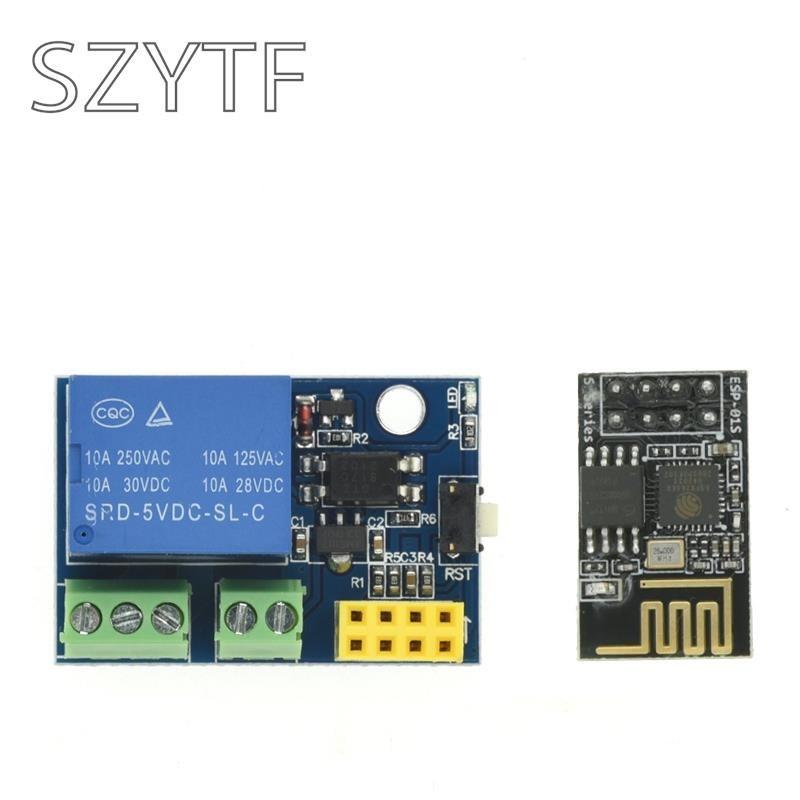 ESP8266 ESP-01S 5 В Релейный модуль Wi-Fi Things Умный дом Пульт дистанционного управления для приложения для телефона Arduino ESP01S Беспроводной модуль Wi-Fi