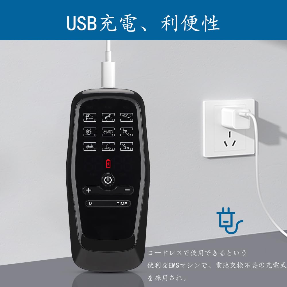 Коврик для ног EMS Уход за ногами Икры Стопы 9 режимов 30 уровней Силовые тренажеры для мышц Шея Плечи Спина Талия Бедра Тренировка ног Простота в эксплуатации USB