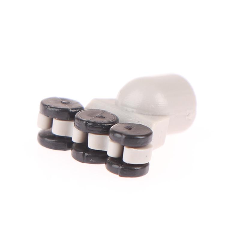 Один комплект колес, 6 маленьких колес для 20-сантиметровой металлической модели самолета Ан-225 Советского Союза