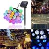 Outdoor String Lights Patio Party Yard Garden Wedding Solar Powered LED Bulbs