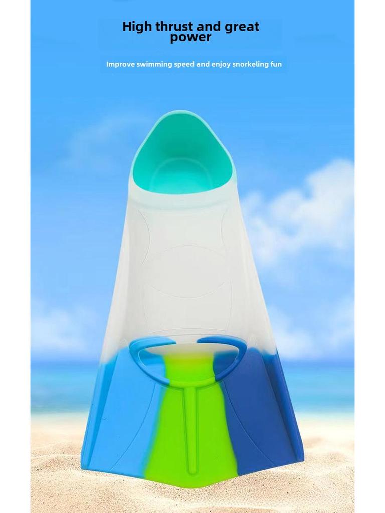 Силиконовые ласты для обучения плаванию для детей и взрослых – Короткие ласты для дайвинга