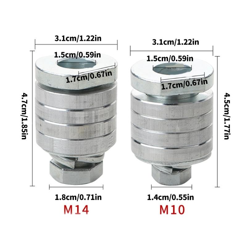Direct Grindings Conversion Head Angles Grinder to Grooves Machine M10 M14 Adapter for Various Models