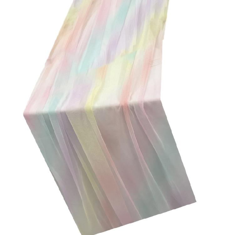 Fade Resistant Colorful Tablecloth Quick Drying Materials Easy Maintenance Portable for Travel Event