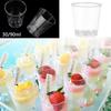 Boxes Reusable Round Reusable Muffin Cup Disposable Dessert Cups Plastic Transparent Cupcake