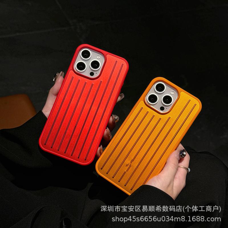 Модный черный чехол для телефона из алюминиевого сплава с полным покрытием для Apple 17 Pro Max/16 Pro Max/15/14