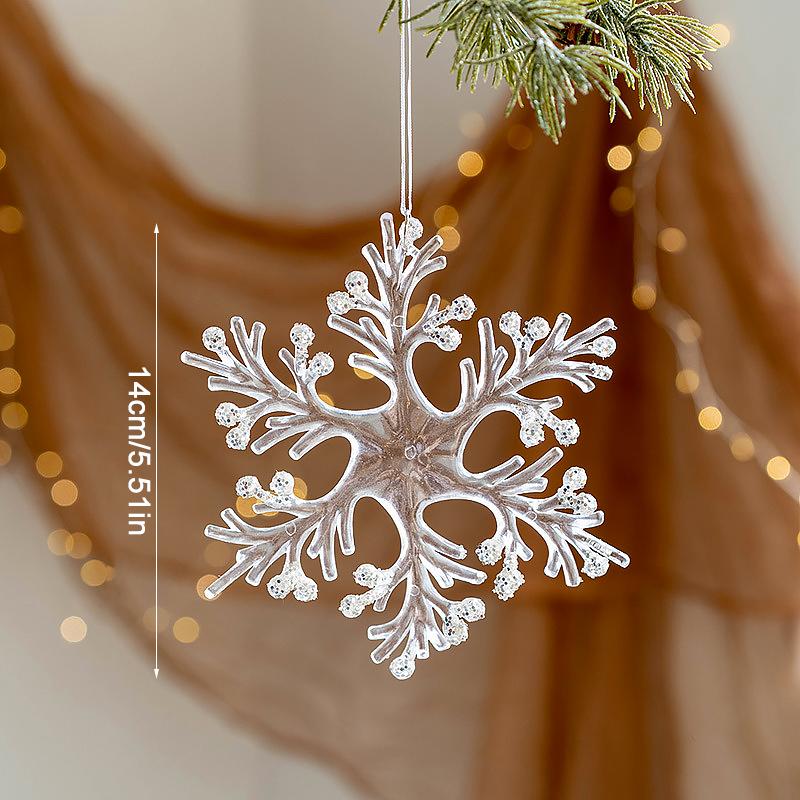 1 шт. Подвески в виде оленя на рождественскую елку из кристально чистого акрила для дома, подарочное украшение на Рождество