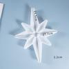 Octagonal Star Silicone Mold Christmas Decor Ornament Making Epoxy Resin Mold