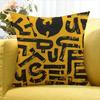 Wu-Tang Wu T-Tang C-Clan Ultra Various Sizes Square Pillow Case For Car Home Bedchamber Decor