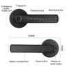 Tuya Smart Fingerprint Door Lock Bluetooth Wireless Password Unlock Keyless Entry Door Lock Home Security Remote Electronic Lock