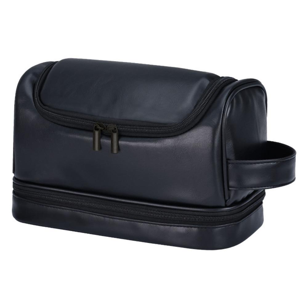 Waterproof Cosmetic Storage Bag PU Leather Makeup Bag Portable Makeup Pouch Travel