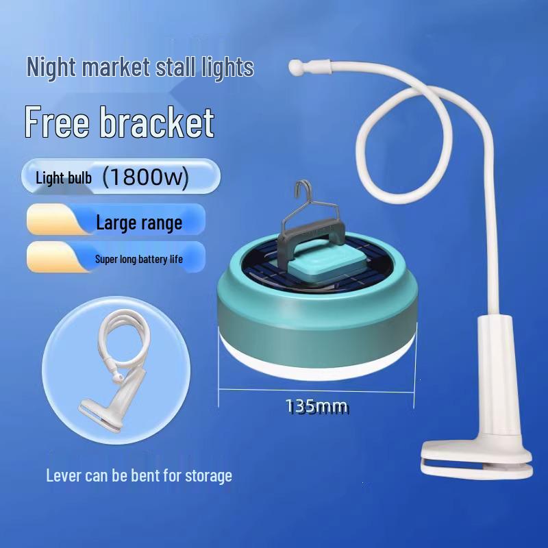 Portable LED Camping & Emergency Light Bulb for Night Markets and Outdoor Use