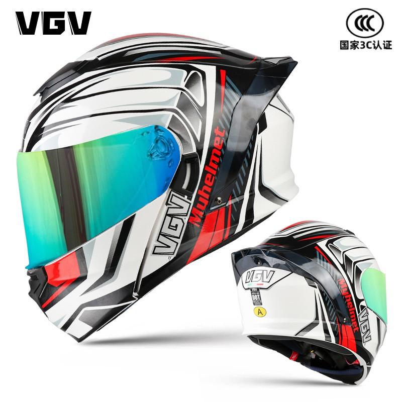 Full Face Motorcycle Helmet With Flip-Up Visor DOT Certified ABS Shell Adult Motorbike Bluetooth Slot