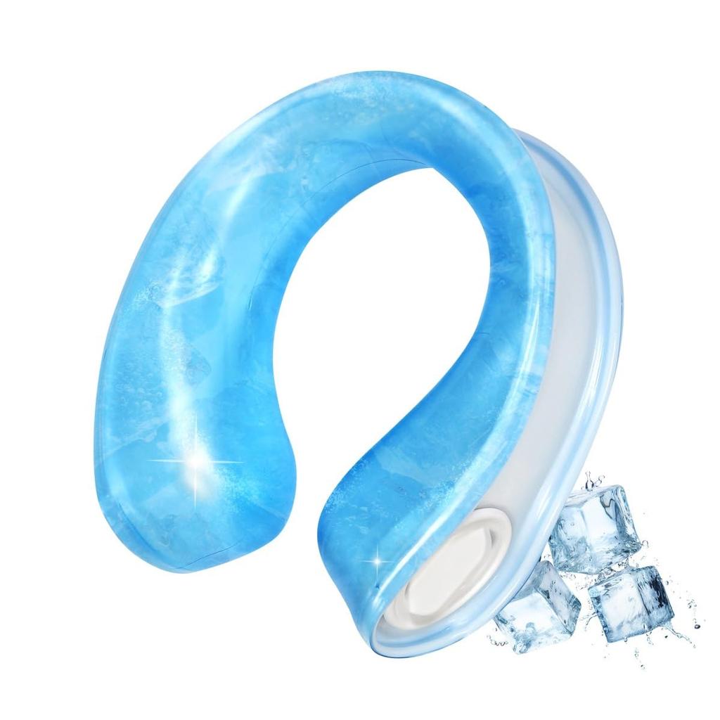 Ice Heatstroke Cooling Neck Neck Ice Neck Ice Cool Neck Large Neck Ice Heat Summer Cooling Extreme Heat Pack, Prevention, Neck, Cooler, Ring, Bag,