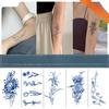 Small Picture Tattoo Sticker Herbal Juice Tattoo Small Fresh Semi-permanent Tattoo Sticker Waterproof and Sweat-proof Sticker