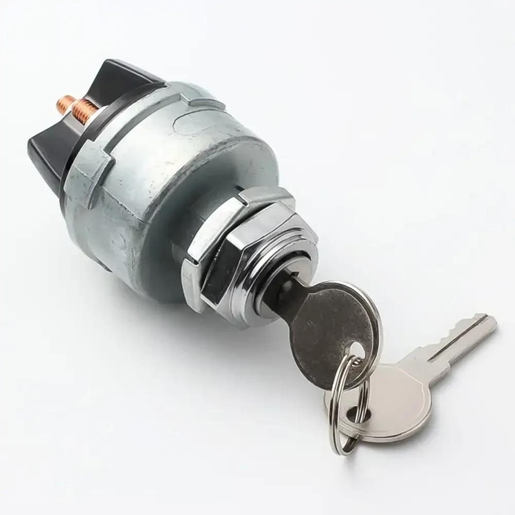 4-позиционный универсальный автомобильный ключ зажигания с ключами 12 В, Acc/Off/IGN, Start для тюнинга тягача погрузчика грузовика автомобиля инструменты