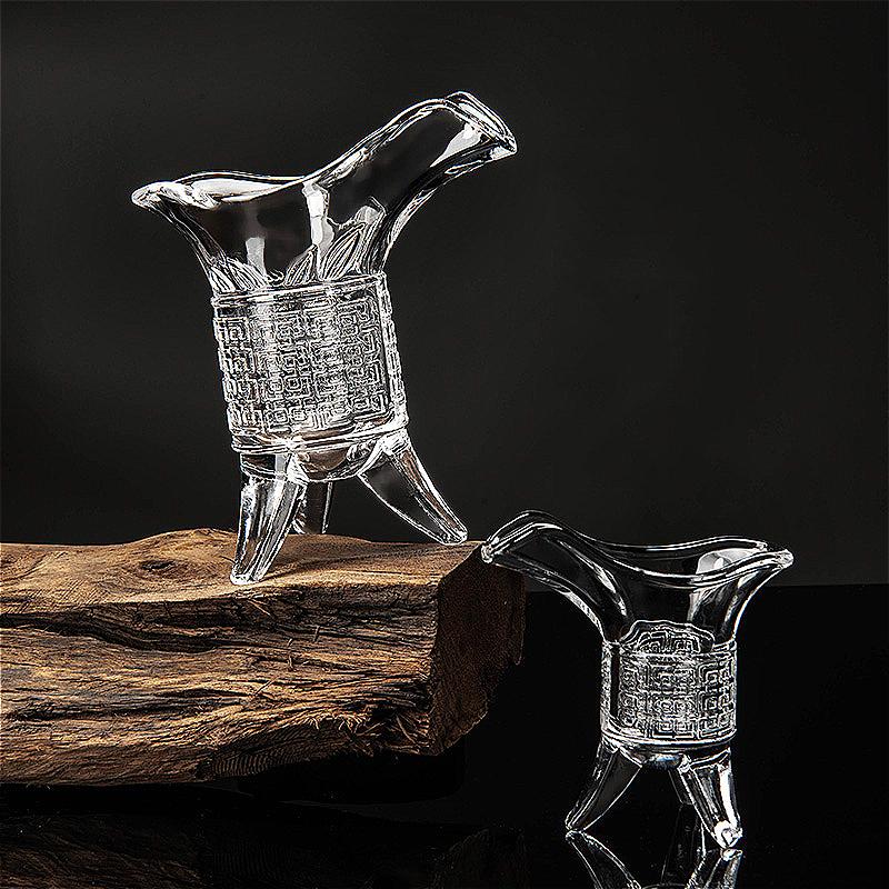 10 мл/20 мл/30 мл/100 мл креативная чашка Байцзю древний императорский бокал для вина китайский стиль трехногая коктейльная кружка уникальная кружка для спиртных напитков