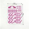 For HONDA VFR 18 Colors Reflective Motorcycle Stickers, 3M Safety Warning At Night In The Dark Scooter Helmets TP6 wsvj7