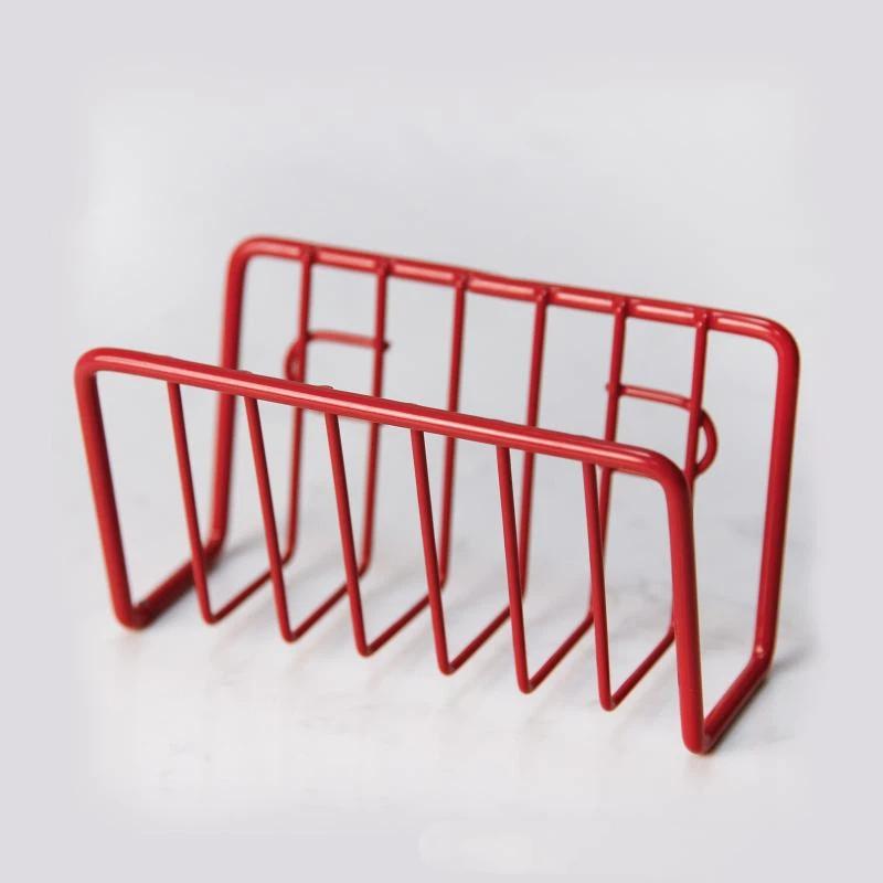 Stainless Steel Suction Cup Sponge Holder Durable Rustproof Drain Caddy Kitchen Sink Organizer for Daily Kitchen Cleaning Tool Storage