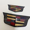 AABHT1 3D ABS Car Front Rear Logo Emblem Cover For Cadillac XTS XT5 XT6 ATSL Auto Grille Tailgate Trunk Badge Exterior Decoratiom