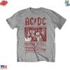 AC / DC Репринт Футболка Highway To Hell Винтажная Графическая Футболка для Рок-Фанатов Унисекс Футболка