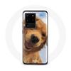 Case - Samsung - Galaxy S20 Ultra - Flexible - Black - Golden Retriever