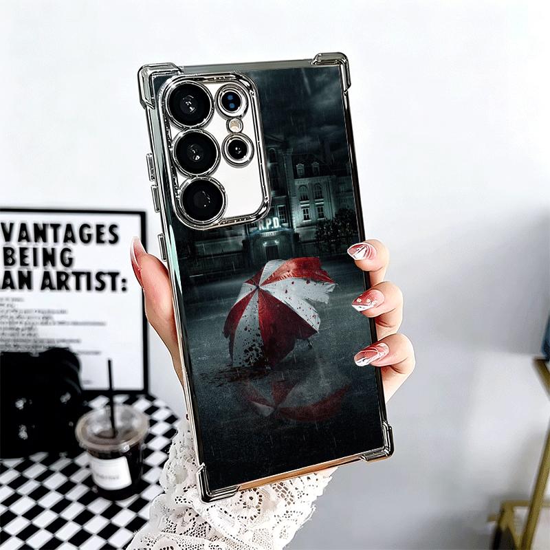 R-Resident-Evil Игровой Мягкий Чехол Для Телефона Для Samsung Galaxy S26 Ultra S25 Edge S24 FE S23 Plus S22 S21 + S20 Покрытие Защита От Падения Funda