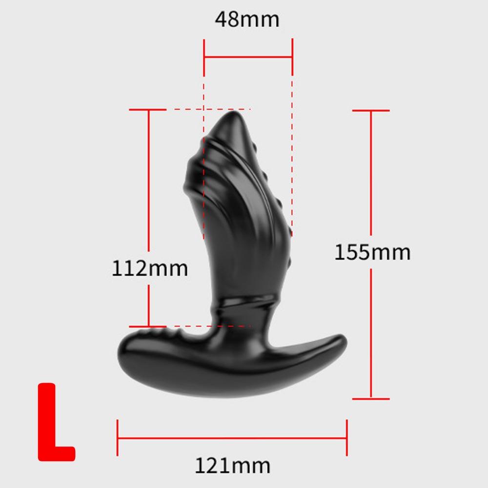 Большая анальная пробка, Большой реалистичный силиконовый дилдо для мужчин и женщин, Фантазийная анальная игрушка для мужчин и женщин, Фантазийная анальная игрушка для анальной тренировки