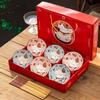 Lucky Cat Ceramic Bowl & Chopstick Set