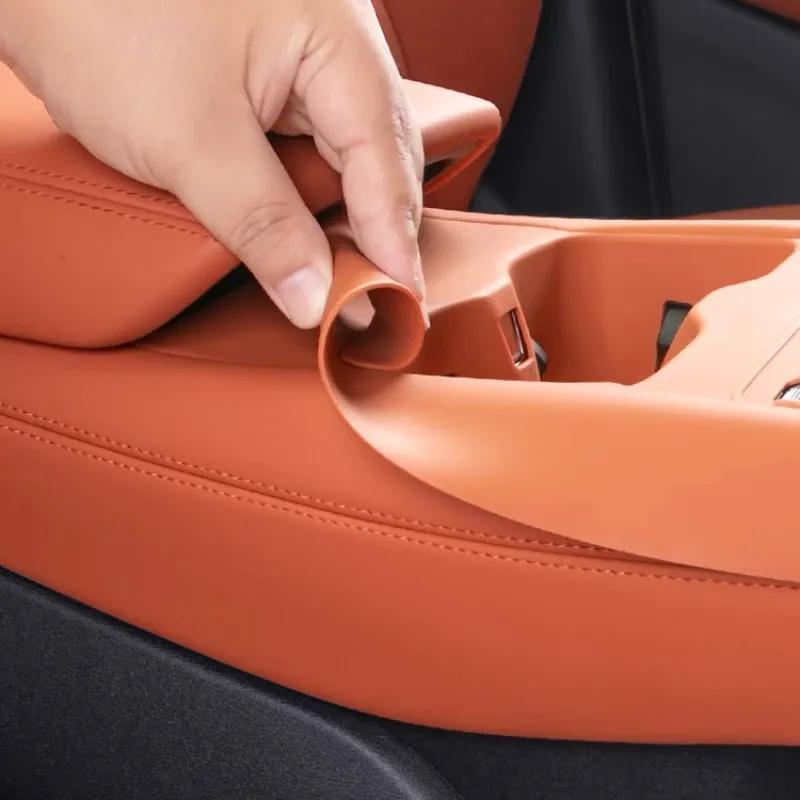 For BYD Sealion 7 Central Control Button All-inclusive Silicone Pad Scratch-proof Modified Protective Pad Interior Accessories