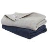 Bloom Imabari Towel Certified Bath Towel Set of 2 Ciel Hotel Specifications Water Absorbent Quick Drying Room Drying Cotton Made In Japan X 100% (Gray