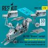 Reskit Cockpit Interior Decal and Landing Gear Set Kitty Plastic Model Parts 1/32 OV-10D w/3D (for Hawk) RSKU32-0169 (Airplane)