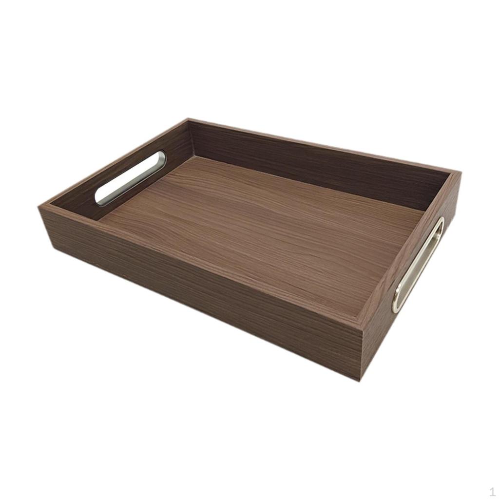 Поднос с ручками, туалетный столик, нескользящая декоративная тарелка для закусок, обеденная тарелка для духов