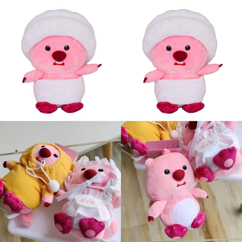 Мягкая обнимательная петлевая плюшевая игрушка-подвеска-брелок Пороро Пингвиненок Рождество Подарок для девочки